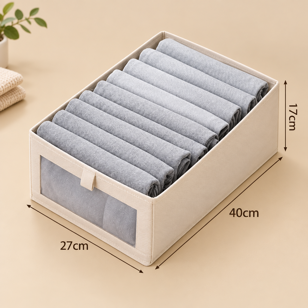 SnapTidy Caja Organizadora Plegable de Ropa