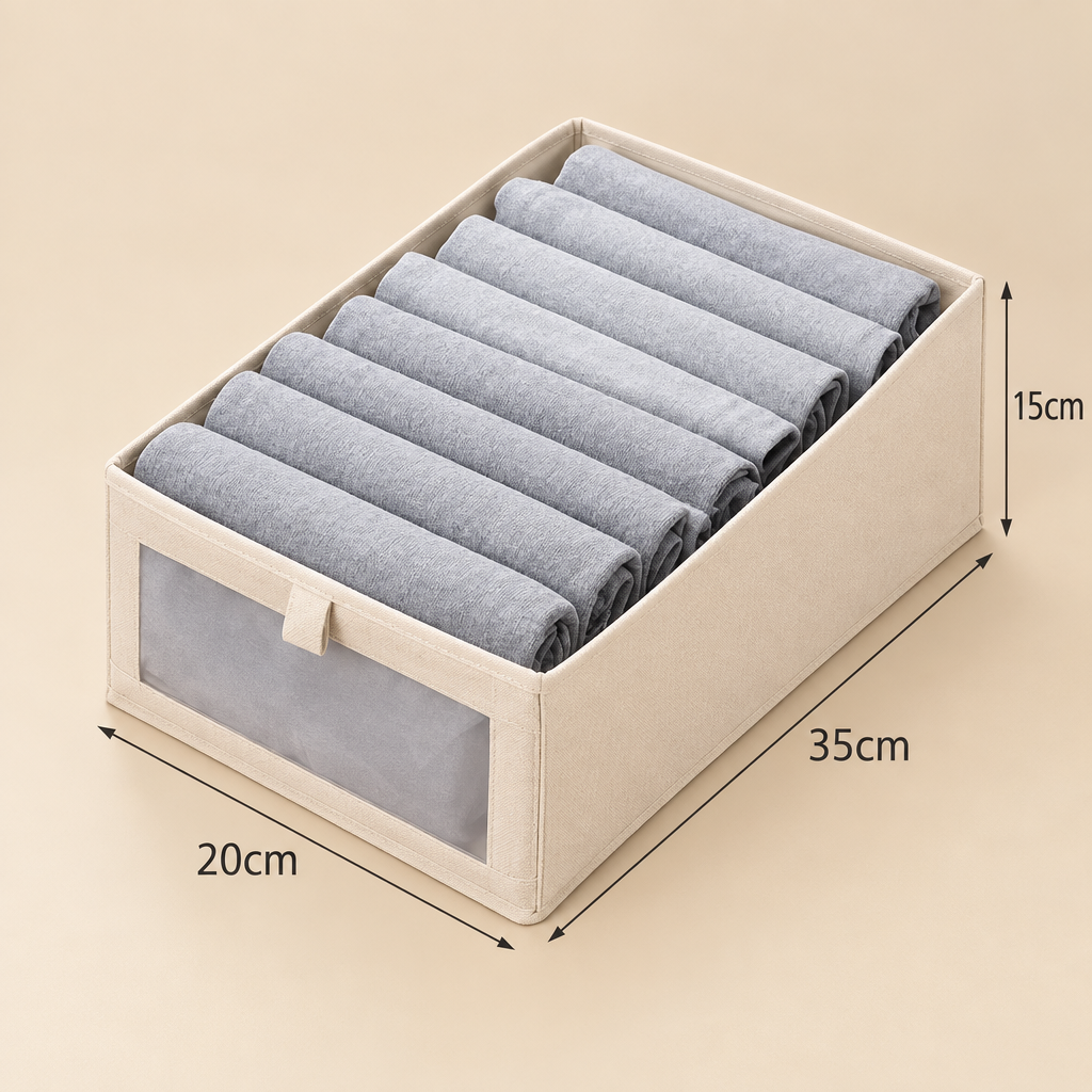 SnapTidy Caja Organizadora Plegable de Ropa