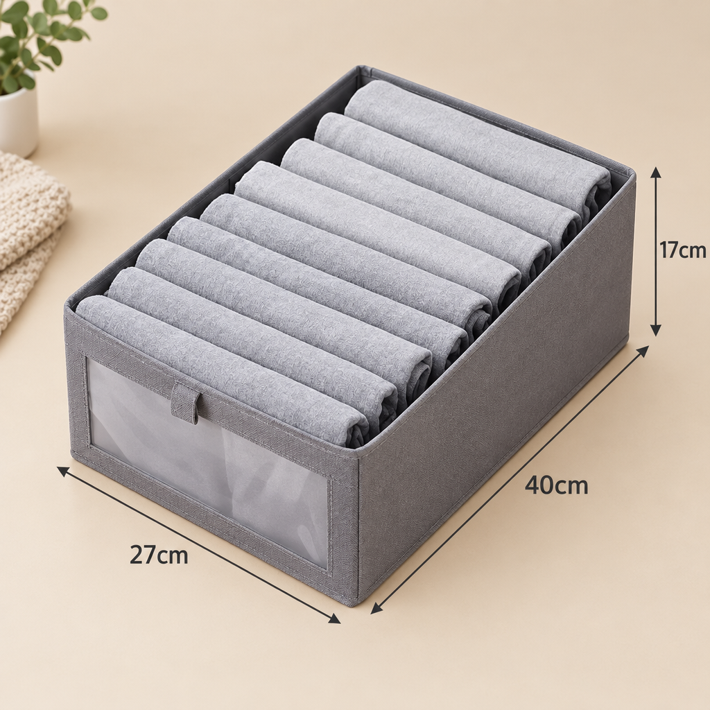 SnapTidy Caja Organizadora Plegable de Ropa