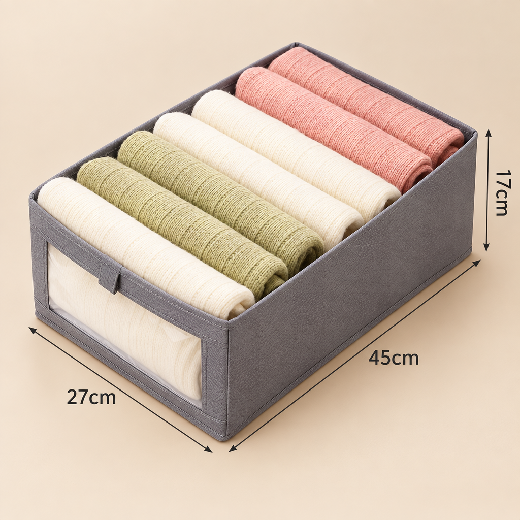 SnapTidy Caja Organizadora Plegable de Ropa